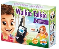 Buki walkie talkie spielzeug - 3 km reichweite - led display