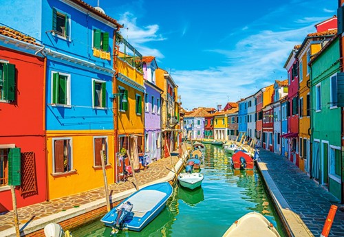 Castorland Die Farben von Burano, Italien - 1000 Teile