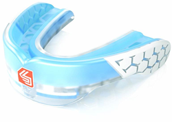 Shock Doctor Gel Max Power Mundschutz Trans Blue Erwachsene