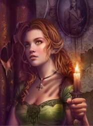 Grafika Puzzle By the Light of a Candle - 2000 Teile Fantasy