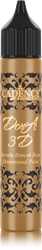 Cadence 3D Metallic Bastelfarbe 25 ml Antique Gold