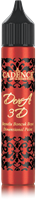 Cadence 3D Metallic Farbe Rot - Bastelfarbe für Kinder 25 ml
