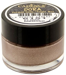 Cadence Fingerwachs Metallic Diamant 20 ml für Basteln und Malen