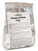 Cadence Gips Pulver 1 kg - kreatives Bastelmaterial für Figuren