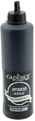 Cadence Acrylfarbe 500 ml schwarz - Hybridfarbe für alle Oberflächen