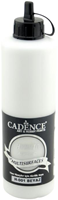 Cadence Acrylfarbe 500 ml Weiß - vielseitige Bastelfarbe für alle Oberflächen