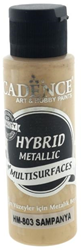 Cadence Acrylfarbe Metallic Hybrid 70 ml Champagner - Malen