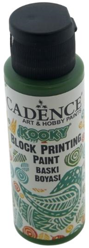Cadence Linoleumfarbe Spielzeug Kooky 70 ml grün für Kinder