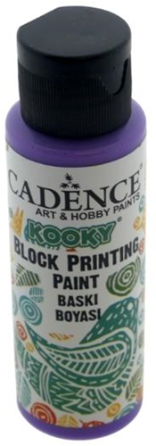 Cadence Linoleumfarbe Spielzeug Kooky 70 ml lila kinderfreundlich