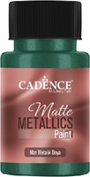 Cadence matte metallic Farbe emerald 50ml - kreative Bastelfarbe
