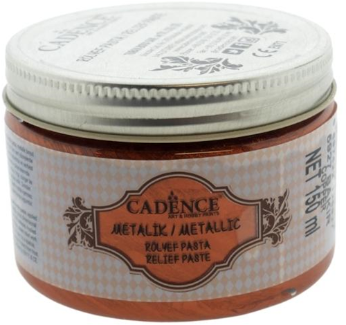 Cadence Cadence Metallic Relief Paste 150 ml Kupfer