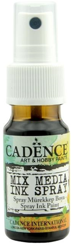 Cadence Tinte Spray Dunkelbraun - Kreative Bastelfarbe 25 ml