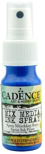Cadence Tinte Spray hellblau - kreative Bastelfarbe 25 ml