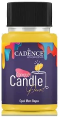 Cadence Kerzenfarbe Gelb - Opaque Candle Paint 50 ml Dekoration