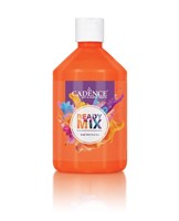 Cadence Acrylfarbe matt 500 ml orange - kreative Bastelfarbe