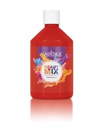 Cadence Acrylfarbe Spielzeug Ready Mix Matt 500 ml Rot kreativ