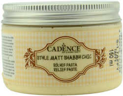 Cadence 3D Farbe Shabby Chic Reliefpaste 150 ml Taffy für Bastelprojekte