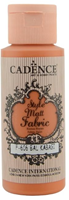 Cadence Textilfarbe matt 59 ml Kürbis - kreative Bastelfarbe