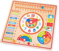 Bigjigs Kalender, Uhr Tage und Monate