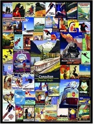 Eurographics puzzle Canadian Pacific Rail - Poster Vintage - 1000 Teile