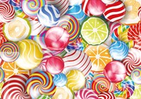 Yazz Puzzle Candy - 1000 Teile Legespiel bunt für Erwachsene