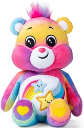 CARE BEARS 22CM BEAN PLUSH - DARE TO CARE
