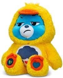 CARE BEARS 22CM PLUSH - HOODIE THEMED - GRUMPY CHICK