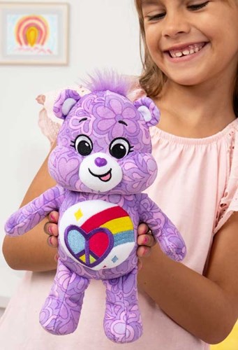 CARE BEARS 22CM PLUSH - PEACEFUL HEART BEAR-3