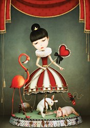 Yazz Puzzle Carousel Girl - 1000 Teile Puzzle