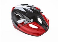 Dino Kinderhelm Pro-Cross rood 52-56cm