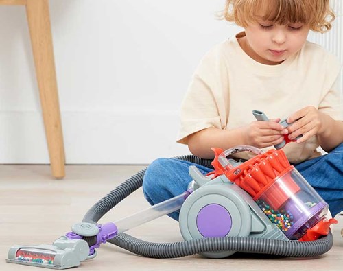 Casdon Spielzeug Staubsauger Dyson DC22 mit realistischer Saugkraft-2