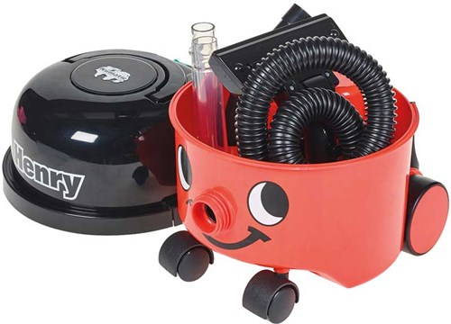 Casdon Spielzeugstaubsauger Henry - realistischer Kinderstaubsauger rot-3
