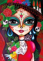 Magnolia Puzzle Catrina - 1000 Teile Legespiel Multicolor