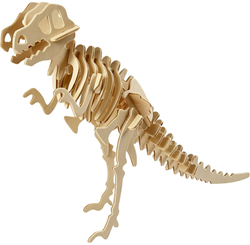 Creativ Company 3D Puzzle Dinosaurier Holz Bausatz 33x8x23 cm