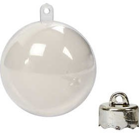 Creativ Company CC Acrylkugeln 2-teilig d:5 cm 10 Stück