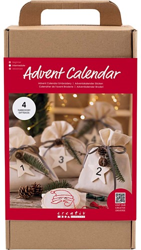 Creativ Company CC Adventskalender Kreative Geschenke Stickerei