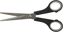 Creativ Company Kinderschere schwarz 17 cm Rechtshänder Linkshänder Basteln