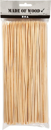 Creativ Company CC Bambusstäbe 25 cm × 3 mm 200 Stück