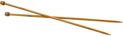 Creativ Company Stricknadeln Bambus 6 mm - Spielzeug Basteln