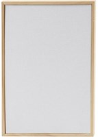 Creativ Company Leinwand Malen mit Rahmen 15,8x23,8 cm weiß
