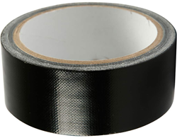 Creativ Company Leinwandband schwarz - starke Duct Tape 25 Meter