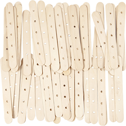 Creativ Company Holz-Baustäbchen Bastelmaterial 50 Stück