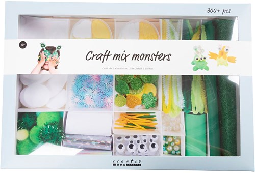 Creativ Company Bastelbox Monster - Kreativset für Kinder