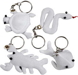 Creativ Company Creepy-Crawly Schlüsselanhänger Spielzeug Polyester Sand