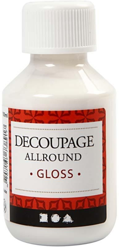 Creativ Company CC Decoupage Kleber Lack Glanz 100 ml