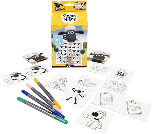 Creativ Company CC DIY Zeichenset Shaun Memory-Spiel