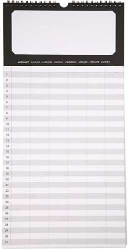 Creativ Company CC Familienkalender 11,5x22 cm
