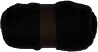 Creativ Company CC kardierte Wolle 100gr Schwarz