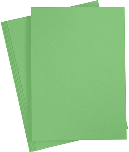 Creativ Company Farbkarton A4 grasgrün 20 Blatt Premium Bastelpapier