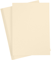Creativ Company farbiger Karton A4 Sand 20 Blatt Premium Papier